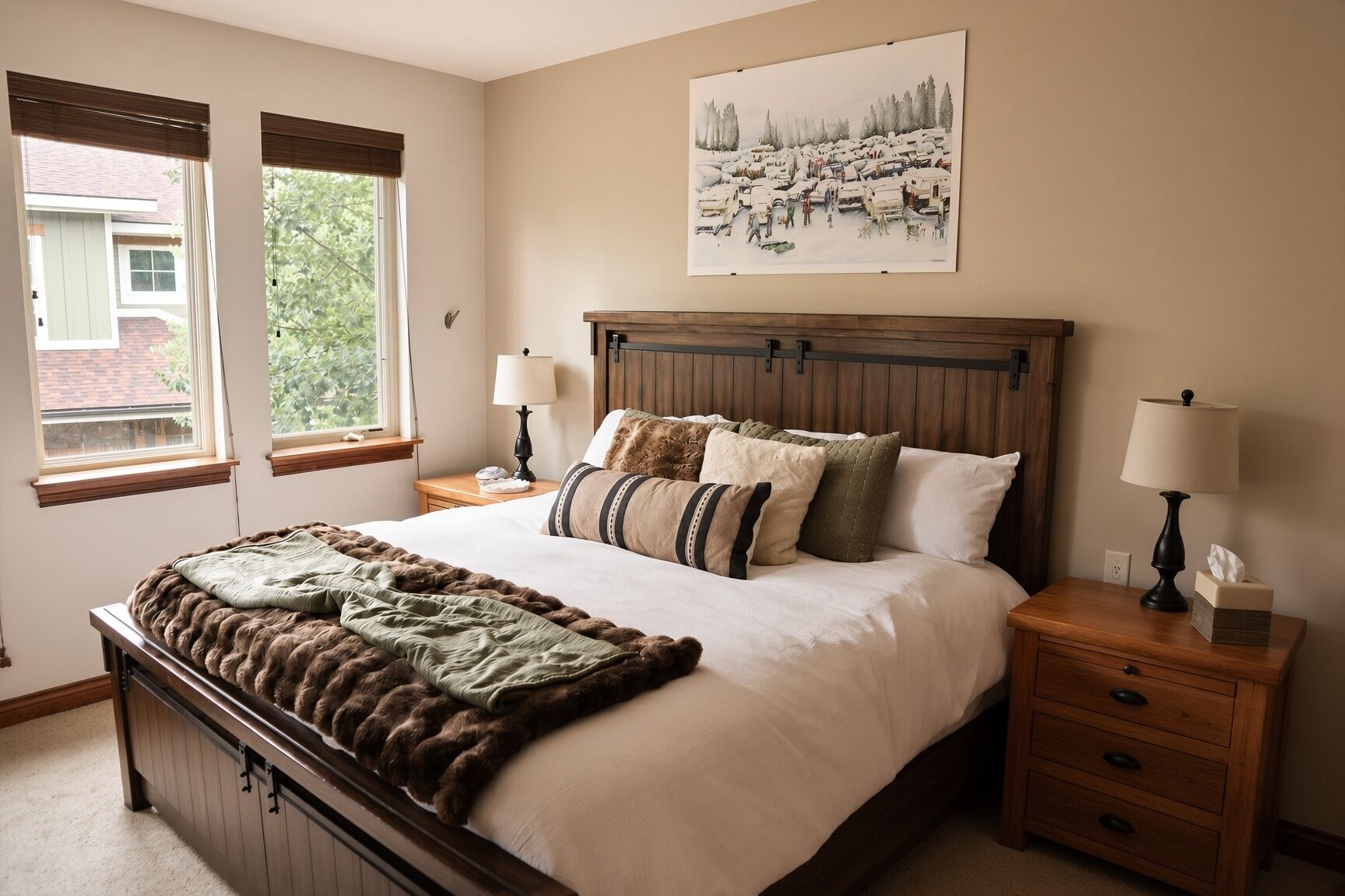 Iron/ironing board, WiFi (free), bed sheets