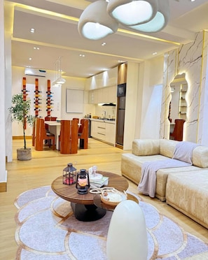 Living area - The Prestige Residence Apartment (Port Harcourt)
