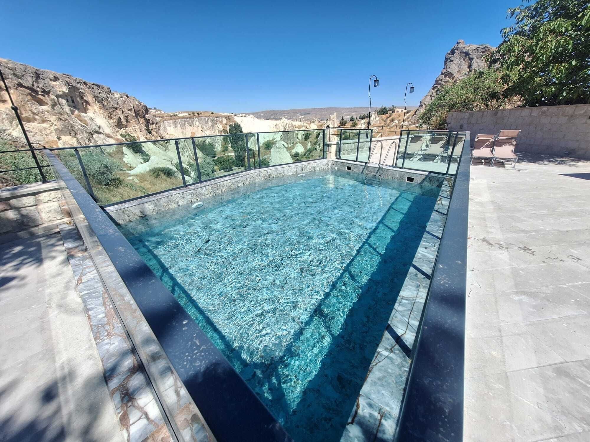 Seasonal outdoor pool