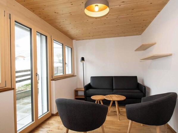 Living area - Chalet Sonne Appartement/Fewo, Dusche, WC, 2 Schlafräume 3-Zimmerwohnung by Interhome (Adelboden)