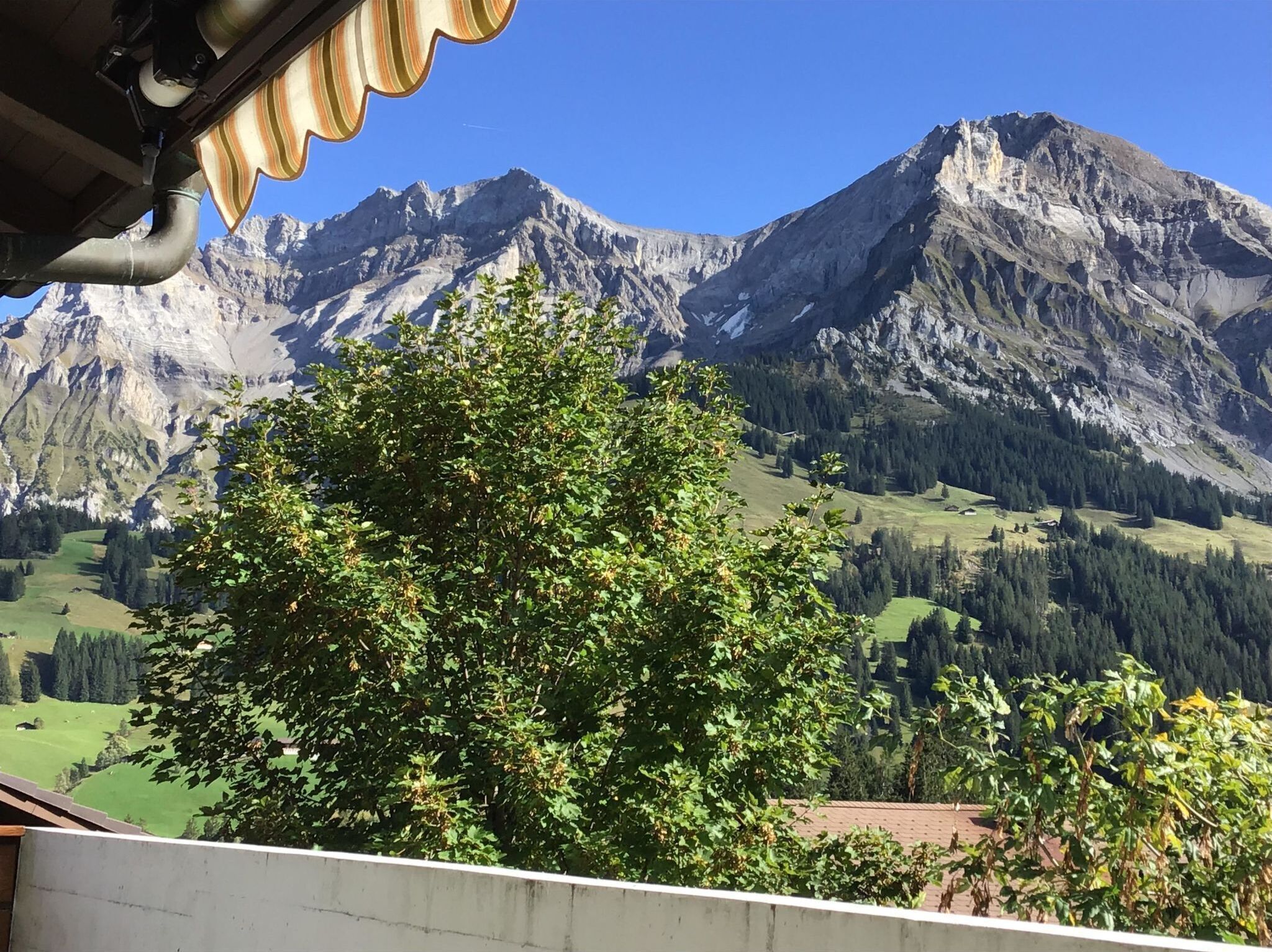 Vue depuis l’hébergement