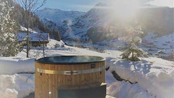 Baignoire à remous extérieure