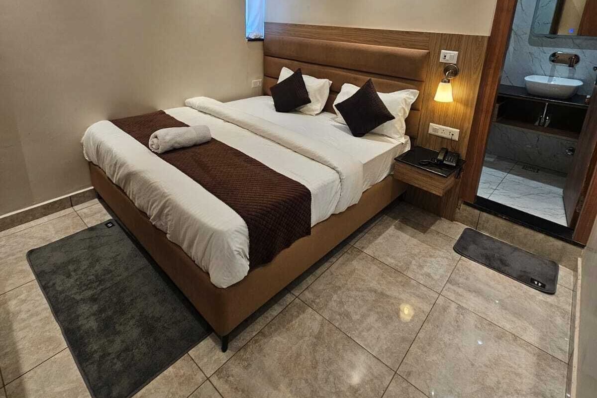 Economy-Doppelzimmer, Bergblick
