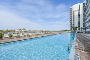 Take a dip - ⛱️Gulf Front | Tiki Hut | Pools | Corner | Pelican Beach Resort 904 (Destin)