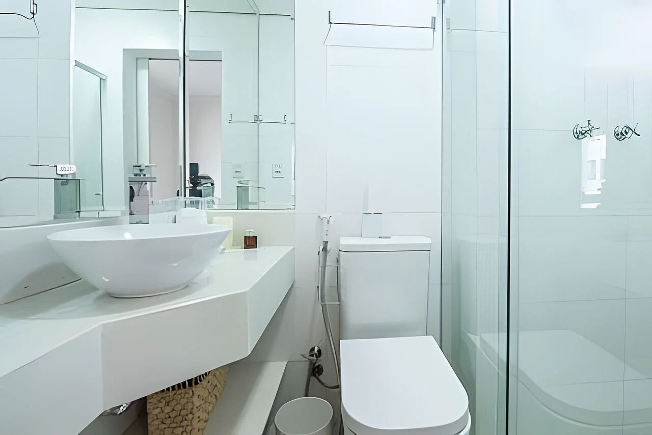 Deluxe Apartment, Beach View | Bathroom