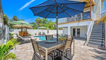Villa, Pets Allowed, Beach View | Outdoor dining