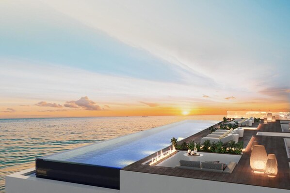 Unclassified image, 1 of 20, button - Your Elevated Base for Cayman’s Best Island Experiences l Suite w/ Kitchen (George Town)