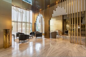 Lobby - Spacious 2-Bedroom aprt in Al Olaya (Riyadh)