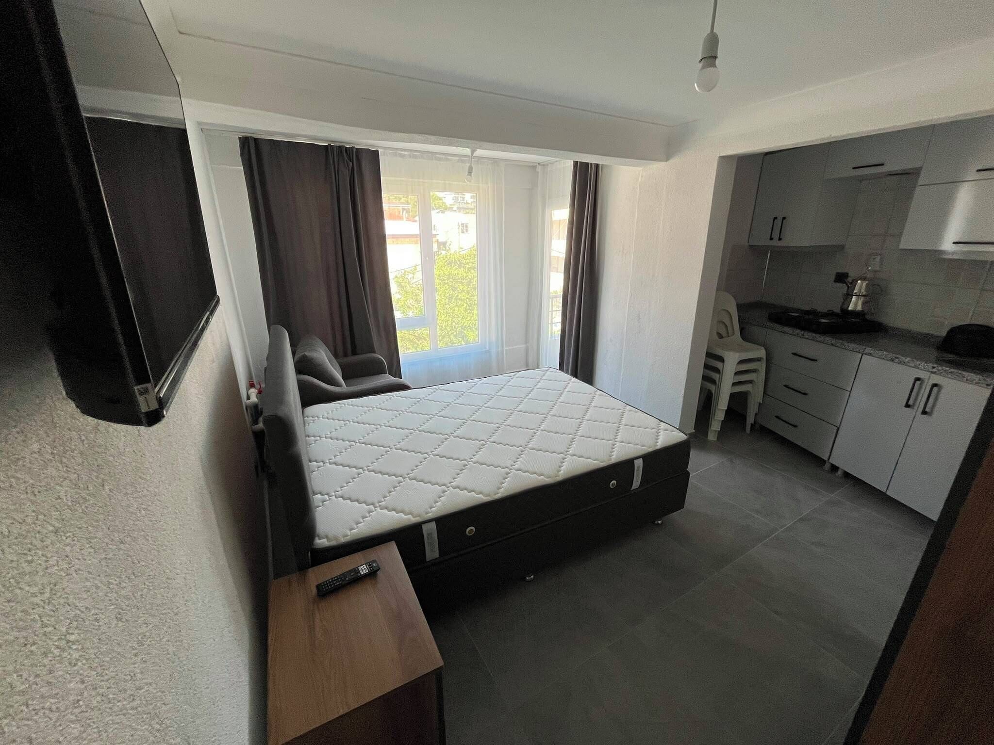 Economy Apartment, Balcony, Mountain View | Desk, laptop workspace, blackout drapes, iron/ironing board
