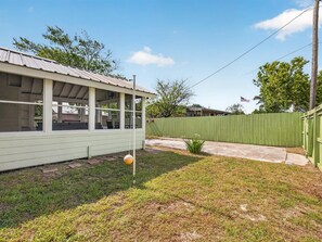 Property grounds - One More Cast Coastal House with Fenced Yard and Screened Porch near the Ocean (Fulton)