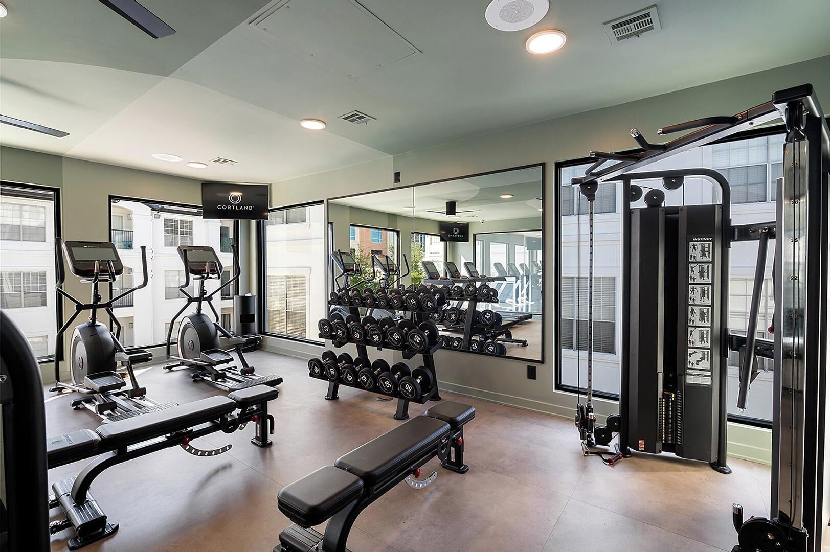 Fitnessbereich