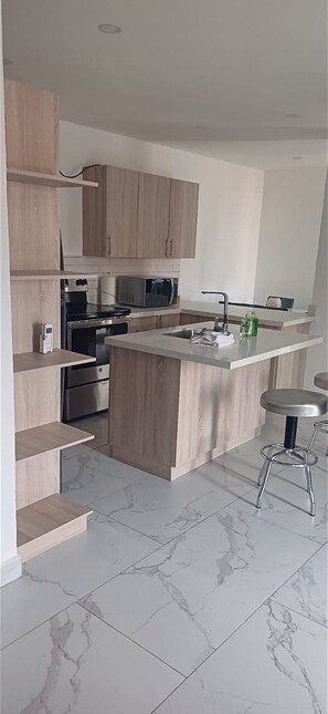 Executive Condo, Mountain View | Private kitchen