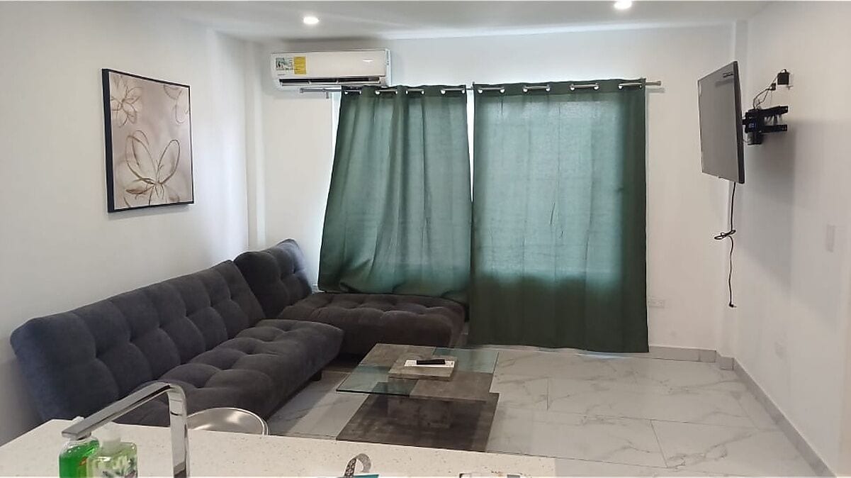 Apartamento ejecutivo, vistas a la montaña | Zona de estar