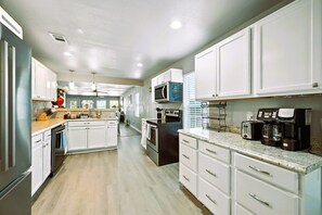 Private kitchen - Lakefront Blue Dream Home with Deck (Little Elm)