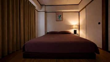 Blackout curtains, iron/ironing board, free WiFi