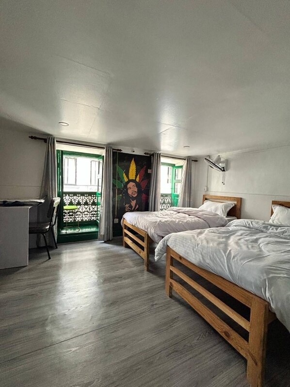 Unclassified image, 1 of 14, button - Rose girls only room 3rd Floor in Thamel (Kathmandu)