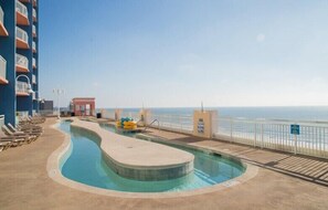 Pool - Stylish Oceanfront Condo | Balcony Views (North Myrtle Beach)