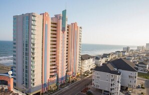 Exterior - Stylish Oceanfront Condo | Balcony Views (North Myrtle Beach)