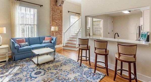 Interior - Spacious 1BR Loft Suite | Kitchen & Sofa Bed (Charleston)