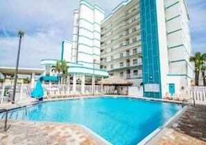 Pool - Oceanfront 2BR Suite w/ Balcony & Views (Cocoa Beach)