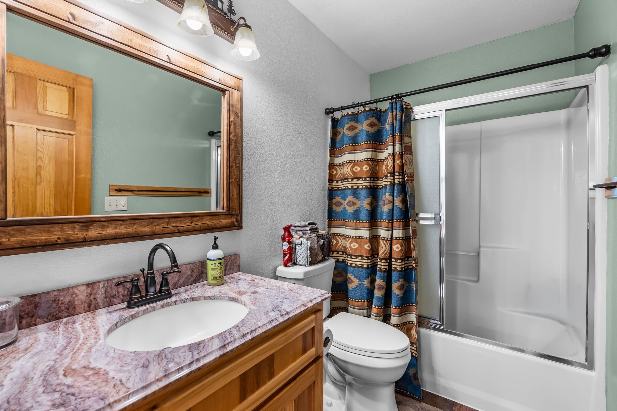 Hair dryer, towels