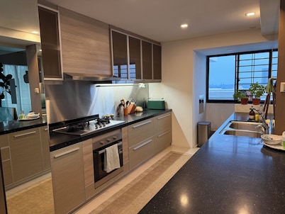 Spacious Riverside 3 Bed Penthouse - Steps to MRT and Dining Scene