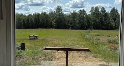 Unplug at Gentle Giant Acres — Historic Maine Farmhouse on 16 Acres