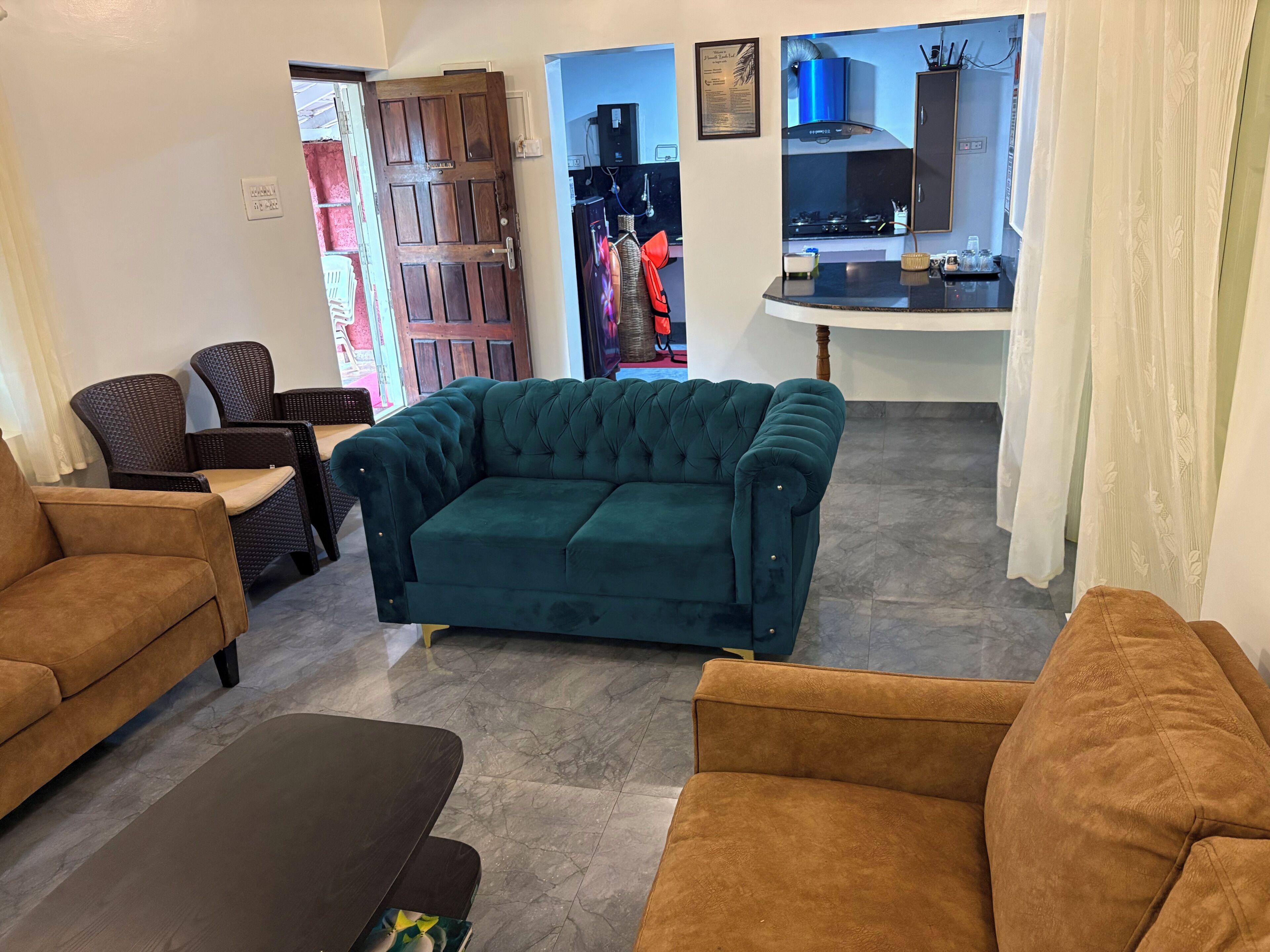 Área de sala de estar