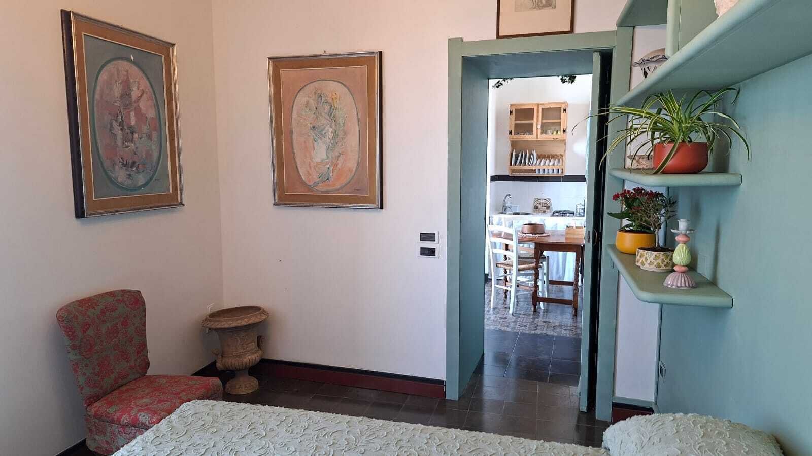 Departamento, balcón, vista al océano