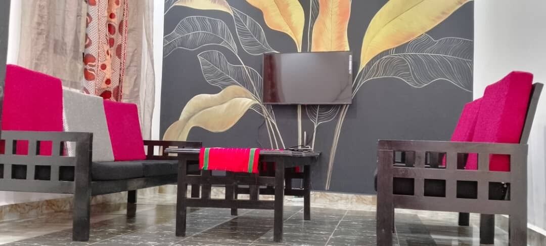 Deluxe appartement, balkon | Woonruimte