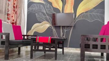 Deluxe appartement, balkon | Woonruimte