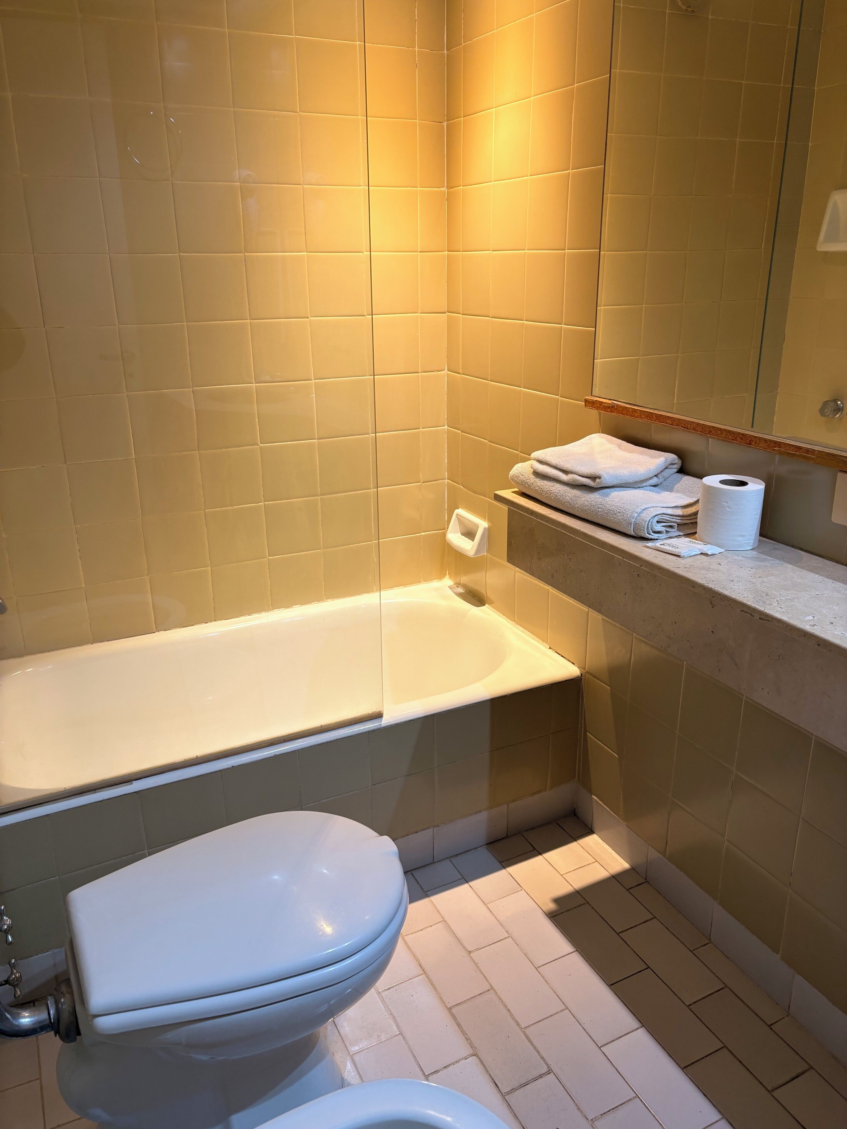 Estudio, vistas a la ciudad | Baño