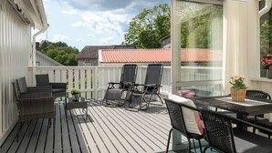 Apartment, 2 Bedrooms, Accessible, Balcony | Balcony - Linneby , fri Parkering (Uddevalla)