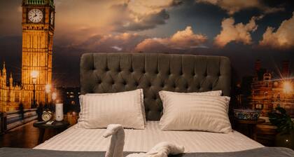 Nile View Loft - Cairo & Pyramids - AC, Wifi