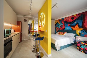 Room - The YELLOW BOOM I Design look I Hotel feel I Sofia top downtown (Sofia)