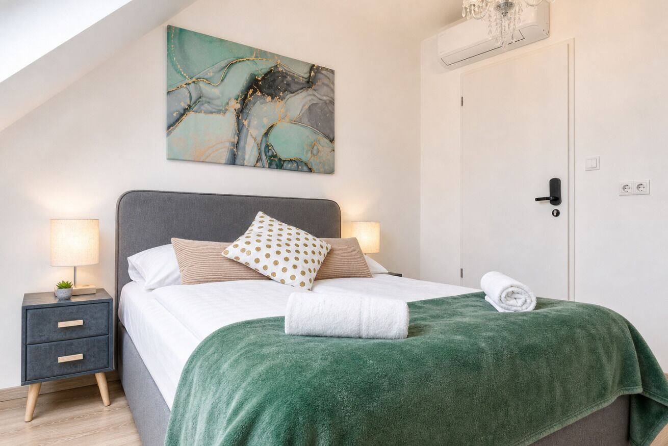 1 Schlafzimmer, Schreibtisch, kostenloses WLAN, Bettwäsche