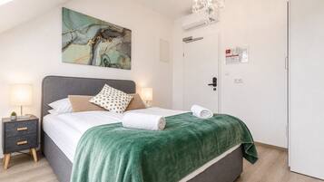 1 Schlafzimmer, Schreibtisch, kostenloses WLAN, Bettwäsche