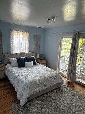 4 slaapkamers, een strijkplank/strijkijzer, wifi, beddengoed