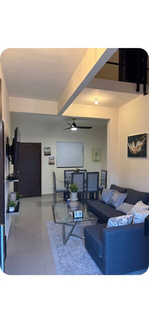 Living area - Spacious 3-bedroom 3-bathroom house in Gated Community Punta Cana DR (Punta Cana)