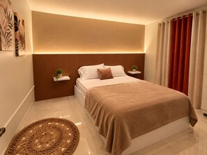 2 chambres, fer et planche à repasser, Wi-Fi gratuit, draps fournis