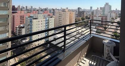 Monte Olympus: Apt moderno com sacada 10º andar