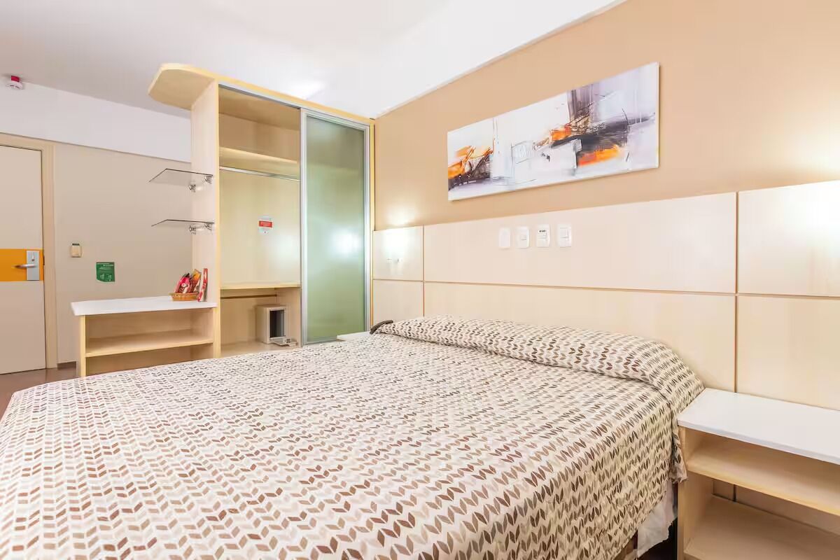 Bedroom. Interior and views may vary based on location and availability.
