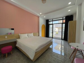 Doppia Superior, balcone, vista città