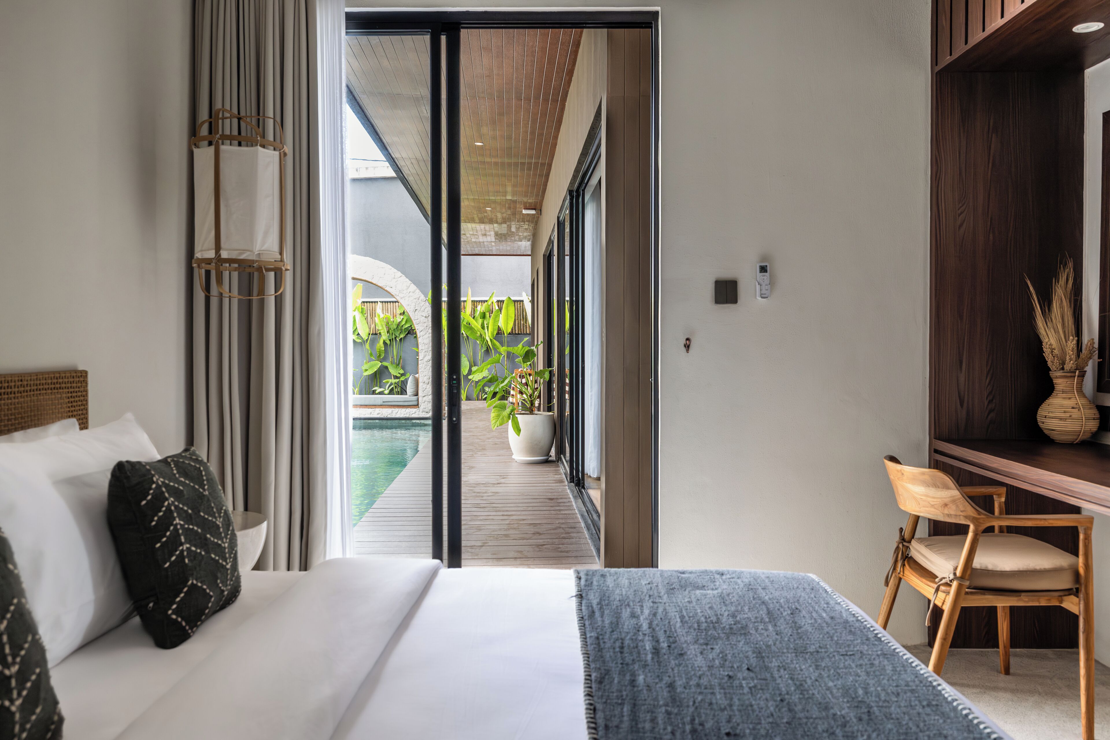 Villa, 2 slaapkamers, balkon, uitzicht op zwembad | Gratis wifi, beddengoed