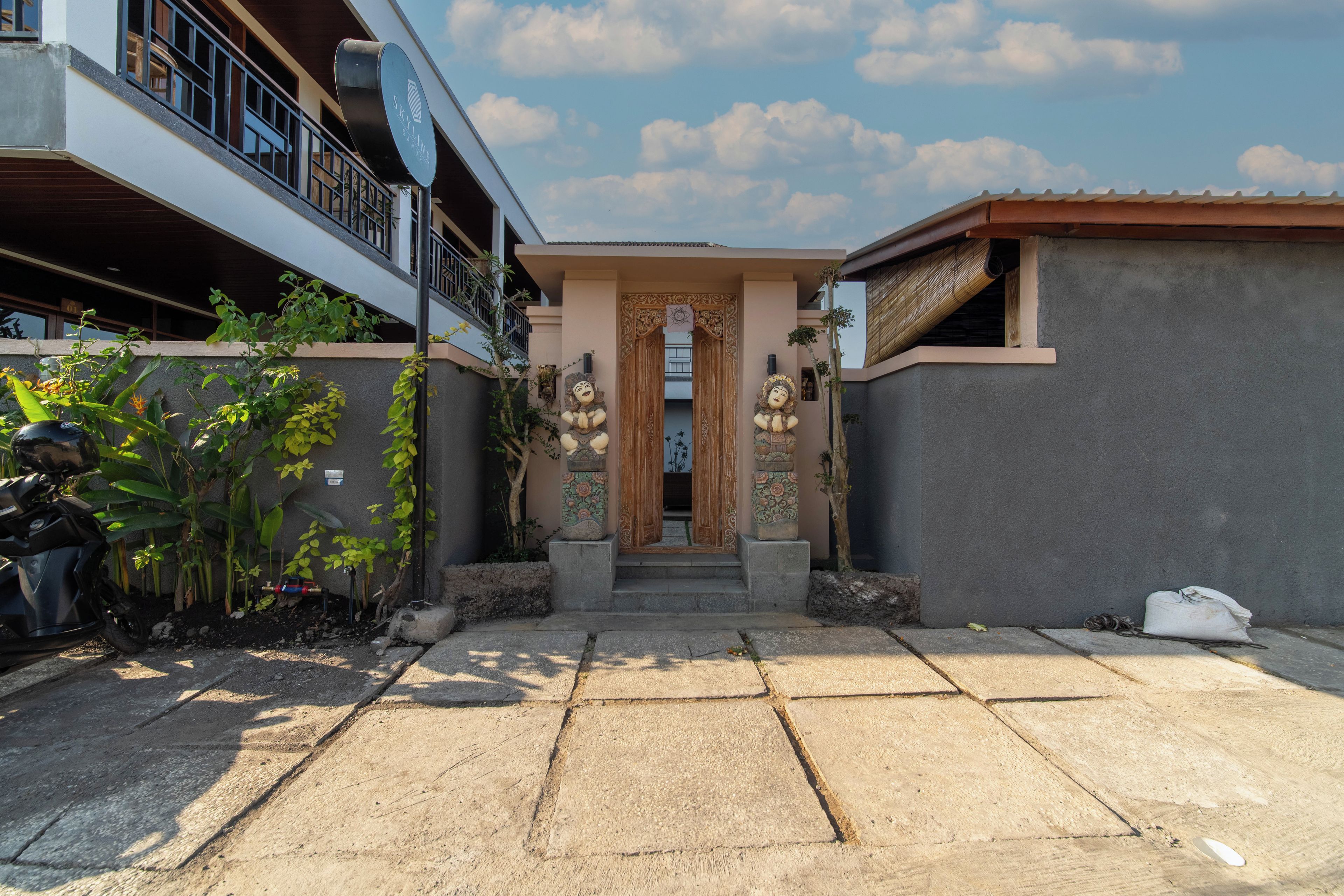 Front of property