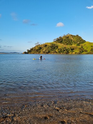 Beach - Relax, Coastal and Warm-Top Deck Beach House (Pataua South)