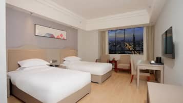 Chambre Supérieure avec lits jumeaux, vue ville
