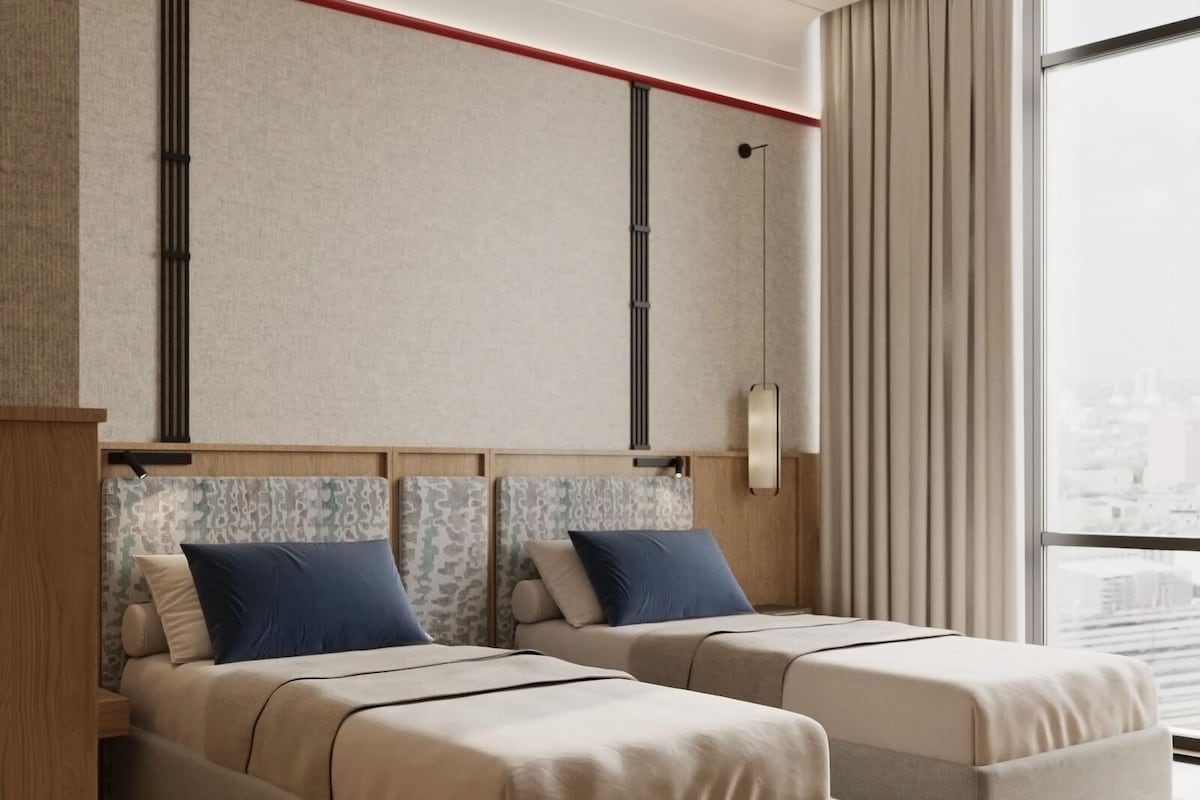 Standard Twin Room, City View