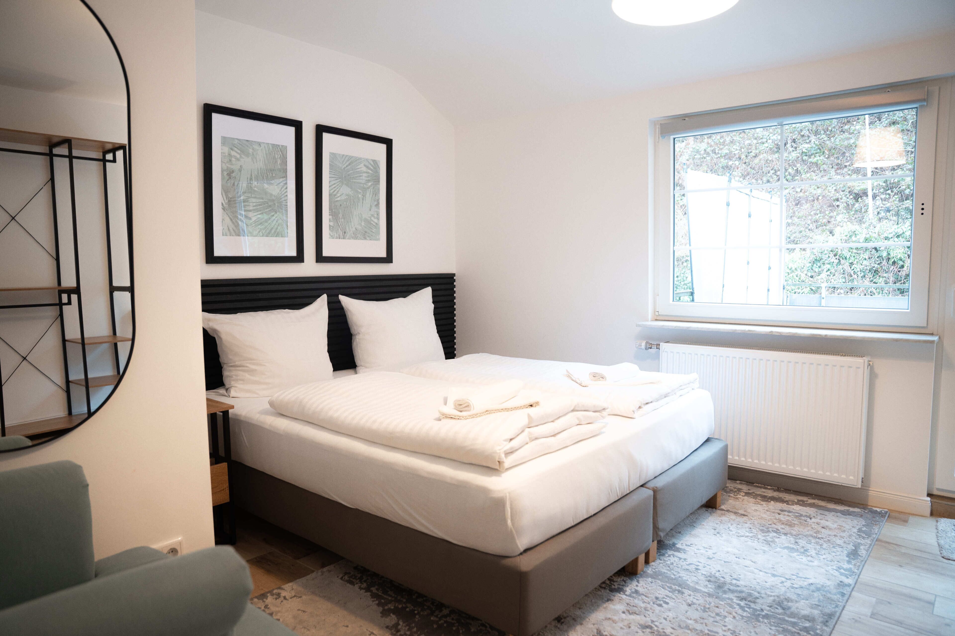 Exclusief appartement, patio, uitzicht op bergen