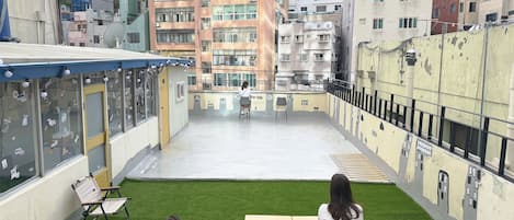 Teras rooftop